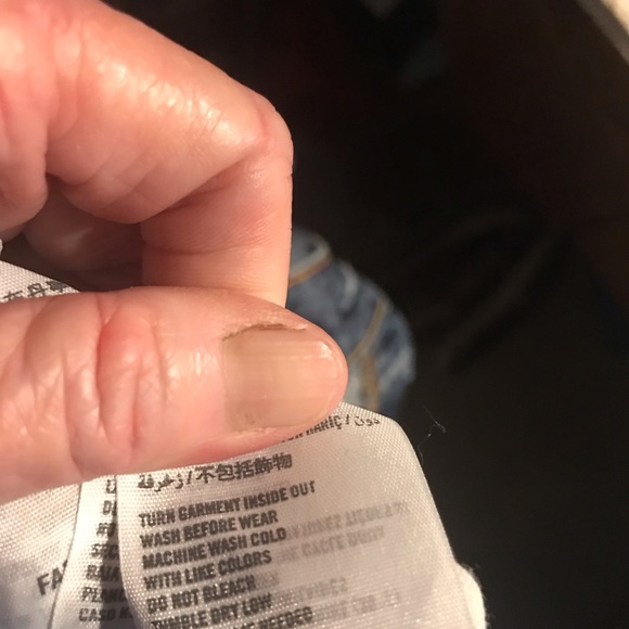 Abercrombie & Fitch Women’s Slim Straight 32/34 Blue Jeans - Picture 7 of 10